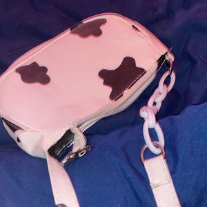 Cow print Handbag